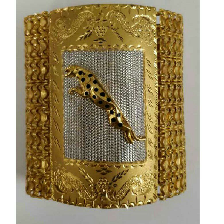 22K / 916 Yellow Gold Ethical Bracelet ( Lucky )