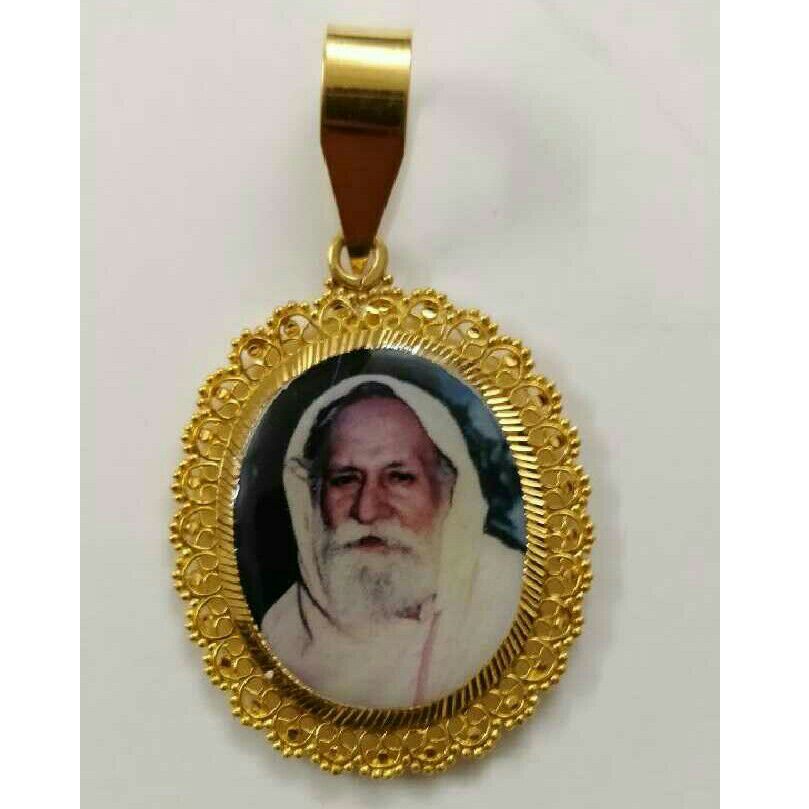 22kt Gold Gents Religious Pendant