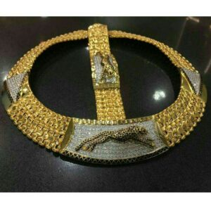 22K / 916 Gold Gents Jaguar Modern Chain