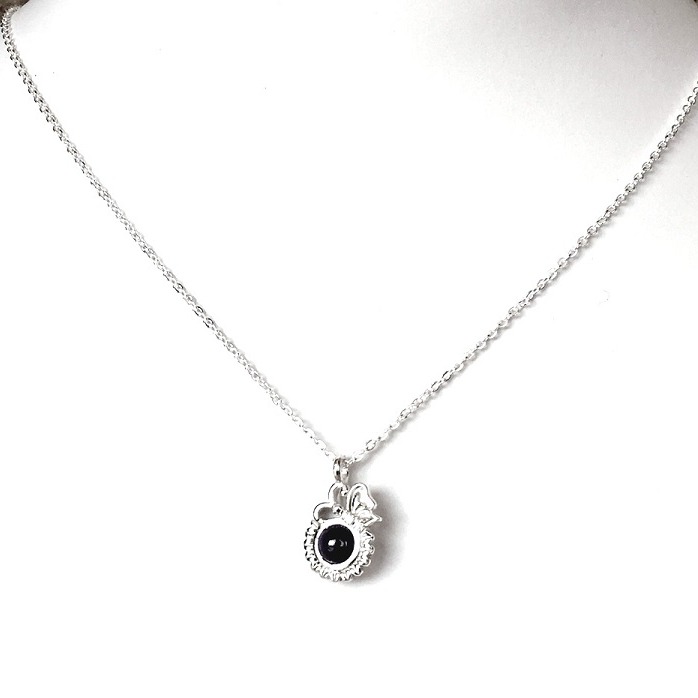 Sterling Silver 925 Indian Cz Pendant Chain