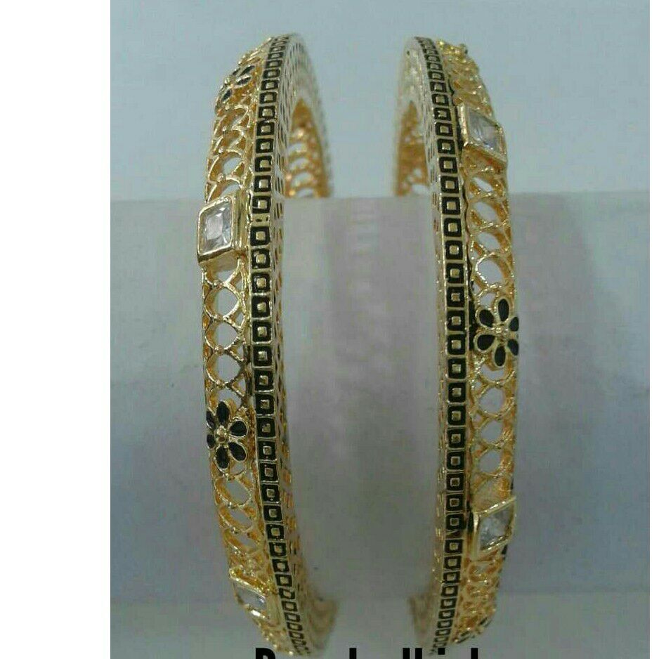 Gold Ladies Indian Modern Bangle