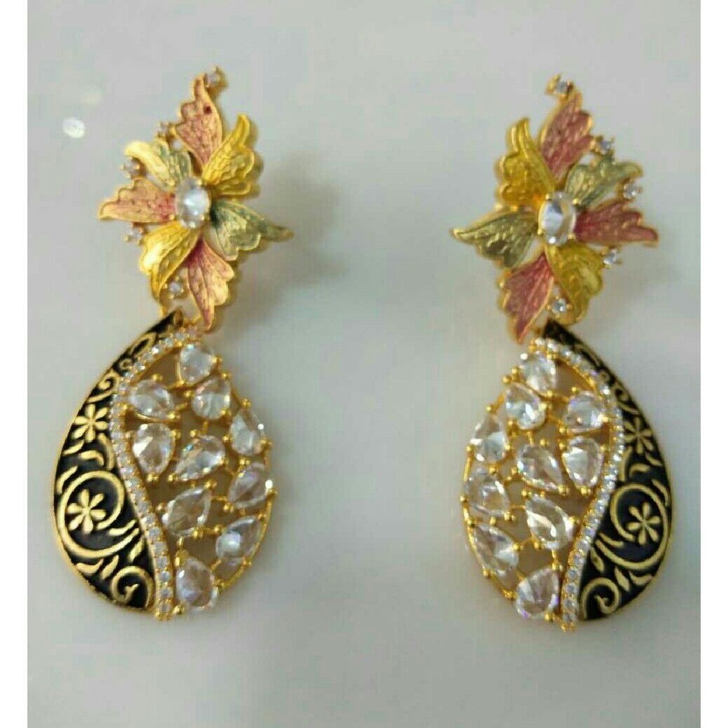 Gold Modern Charming Earring