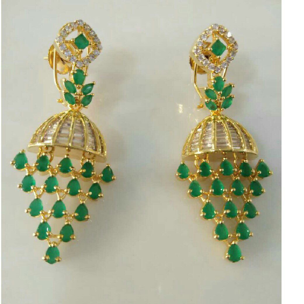 Gold Designer Modern Earring