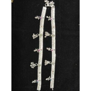 Silver Unique Kismat Payal