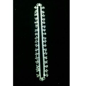 18K / 750 Silver Attractive Milan Payal ( Anklet )