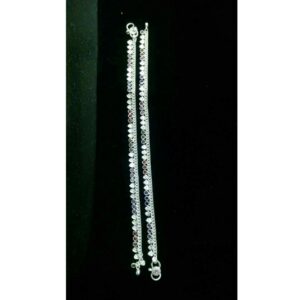 18K / 750 Silver Ladies Indian Jodhpuri Milan Payal
