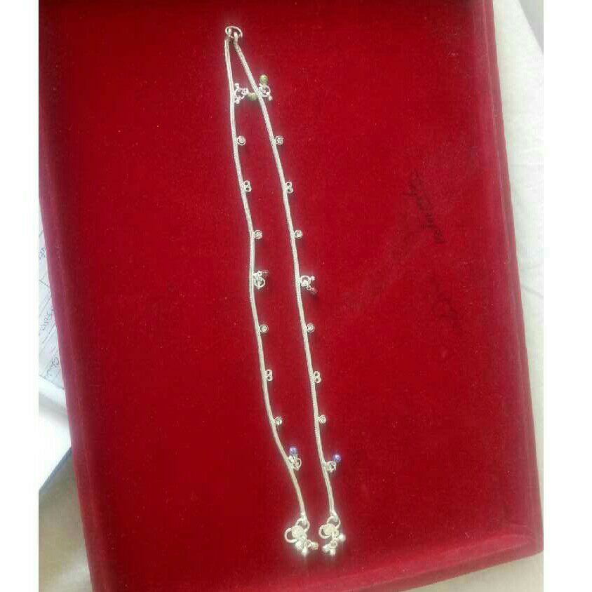 Silver Designer Payal