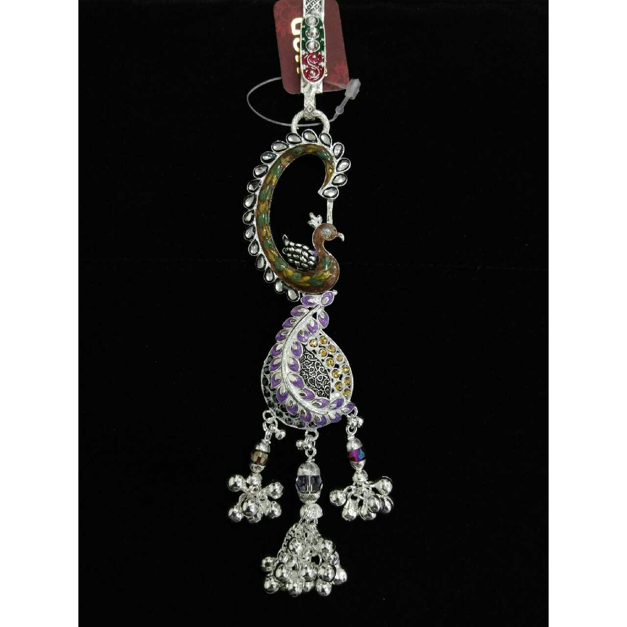 14K / 585 Silver Bombay Floral Waist Keychain