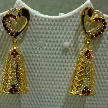 18K / 750 Gold Ladies Casting Jhummar Tops