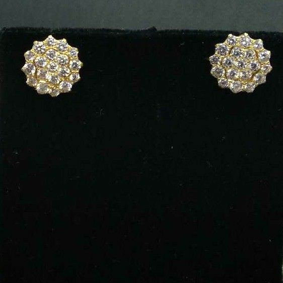 916 CZ Gold Ladiees Designer Tops