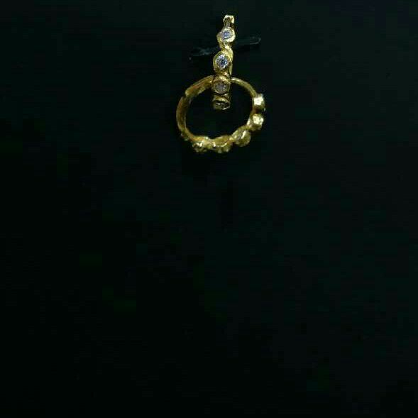 18K / 750 Gold Prong Ladies Casting CZ Saniya Bali