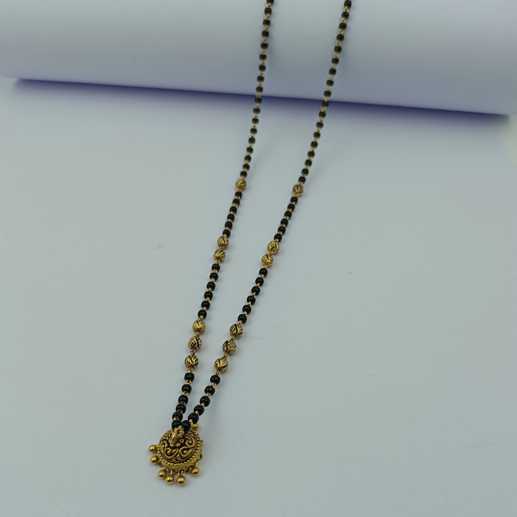22k Gold  antique mangalsutra