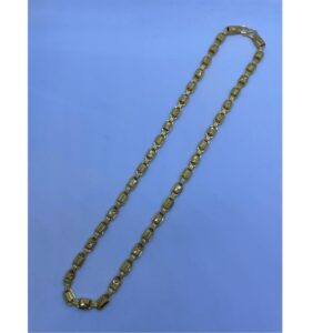 22KT Hallmark Gold New Stylish Design Chain For Men's