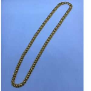 916 Gold Hallmark Hollow chain