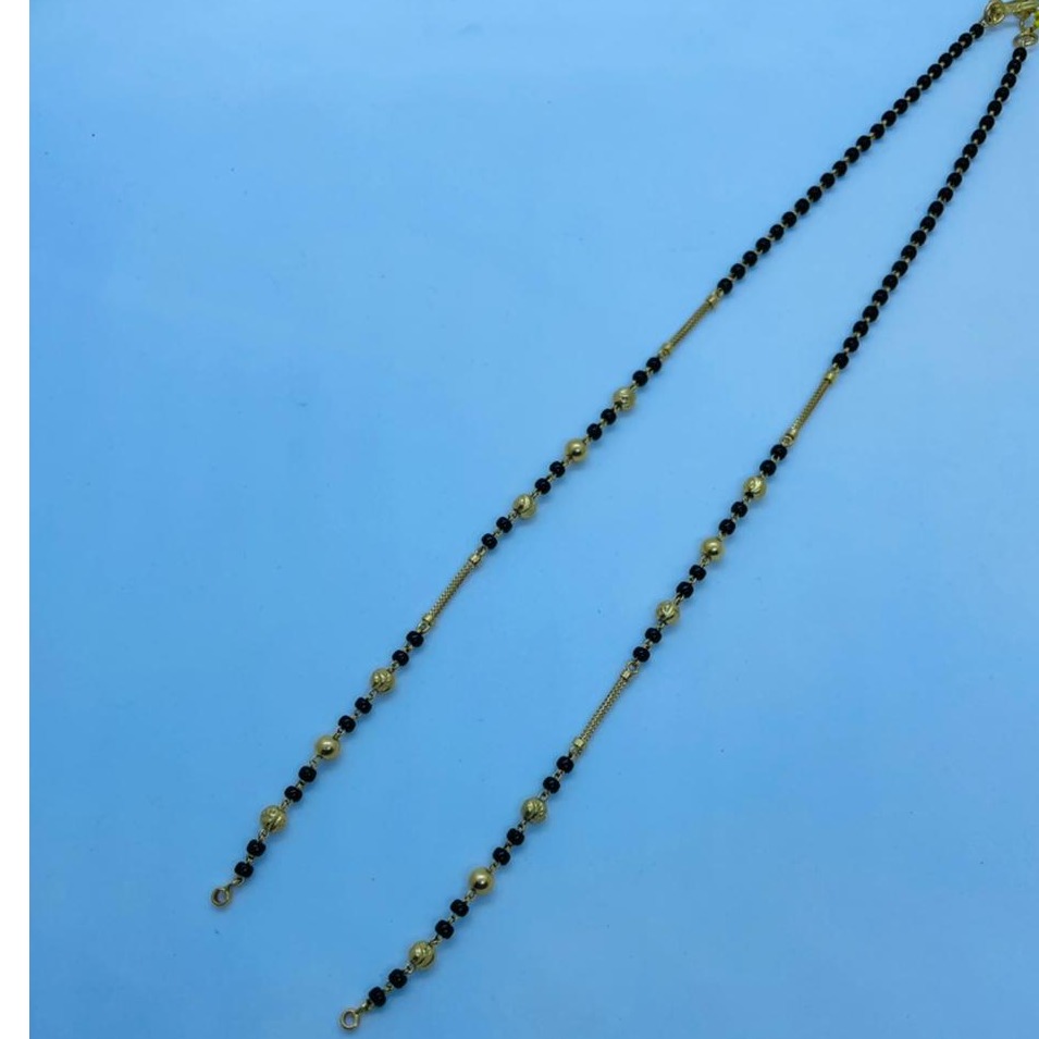 22KT Hallmark Gold Mangalsutra Beads Ser
