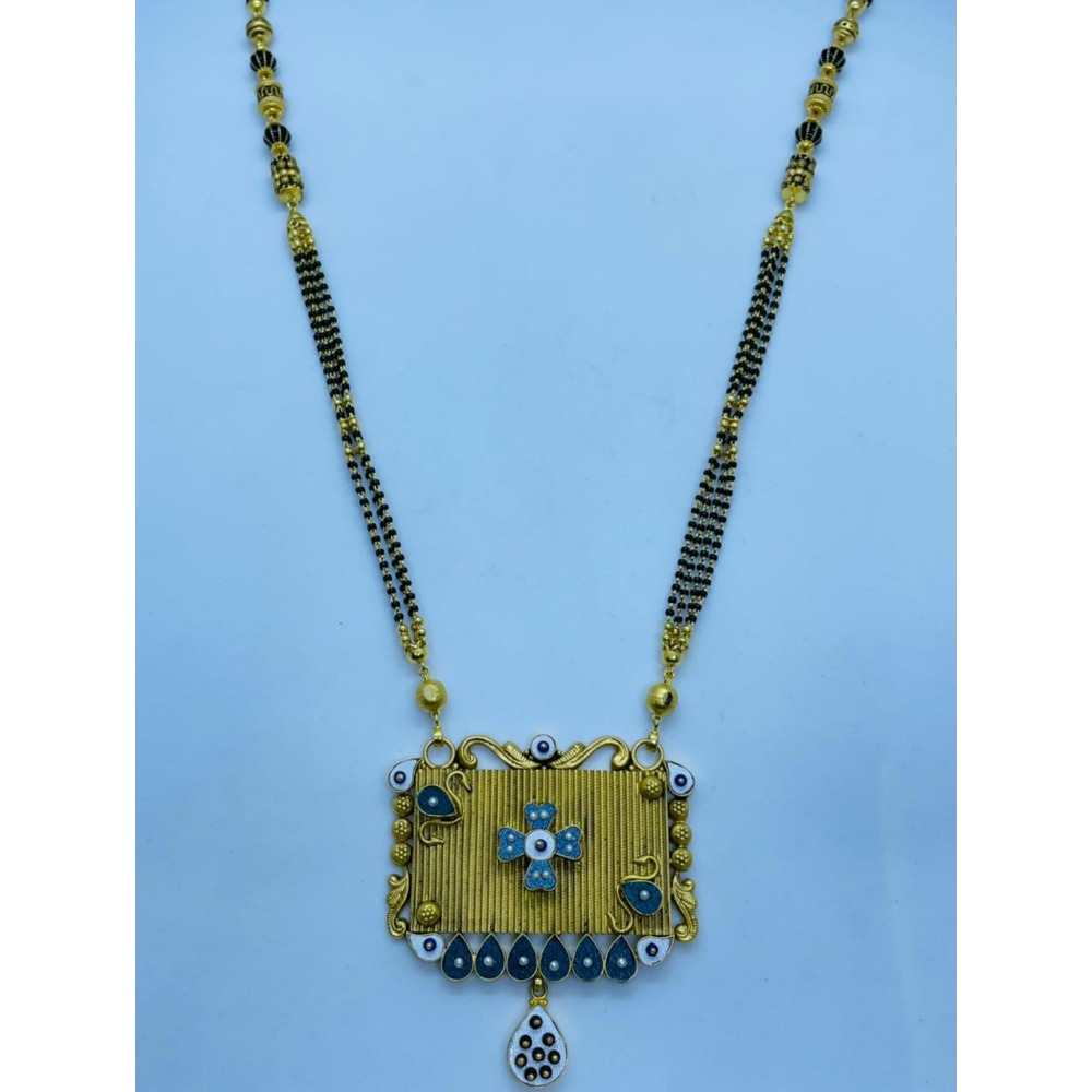 22KT Gold Hallmark Modern Design Mangalsutra