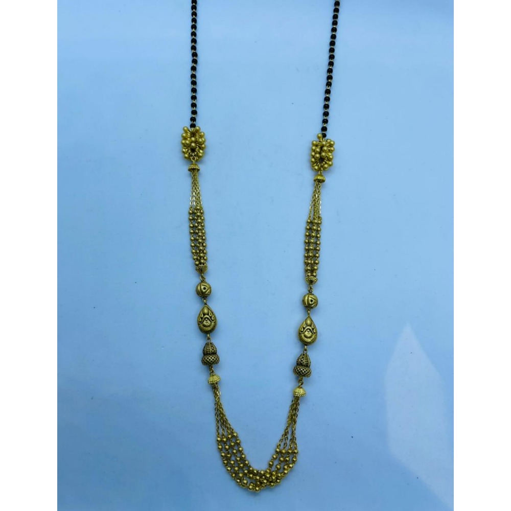 916 Gold  New stylish Design Hallmark Mangalsutra
