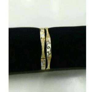 Machine Cut 916 Gold Bangles