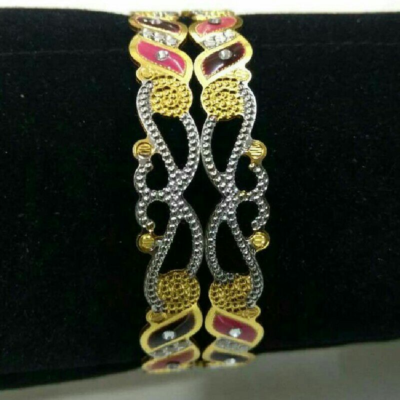 22K Gold CNC Charming Kada ( Pieces )