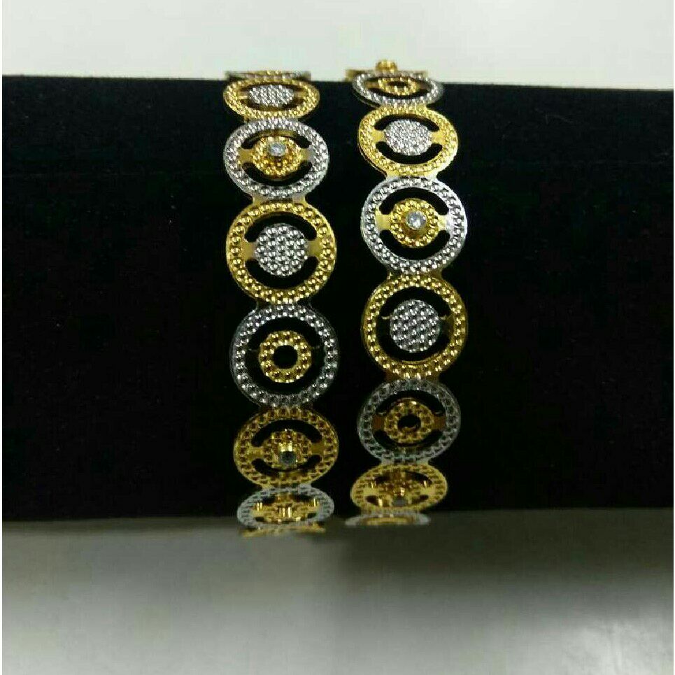 22K / 916 Gold CNC Machine Cut Modern Kada