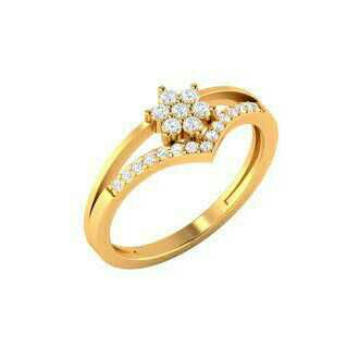Modern Charming Gold Rings