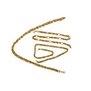 916 Yellow Gold Stylish Gents Chain