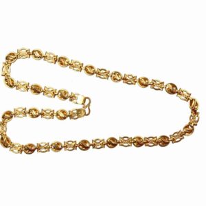 916 Gents Gold Hollow Chain