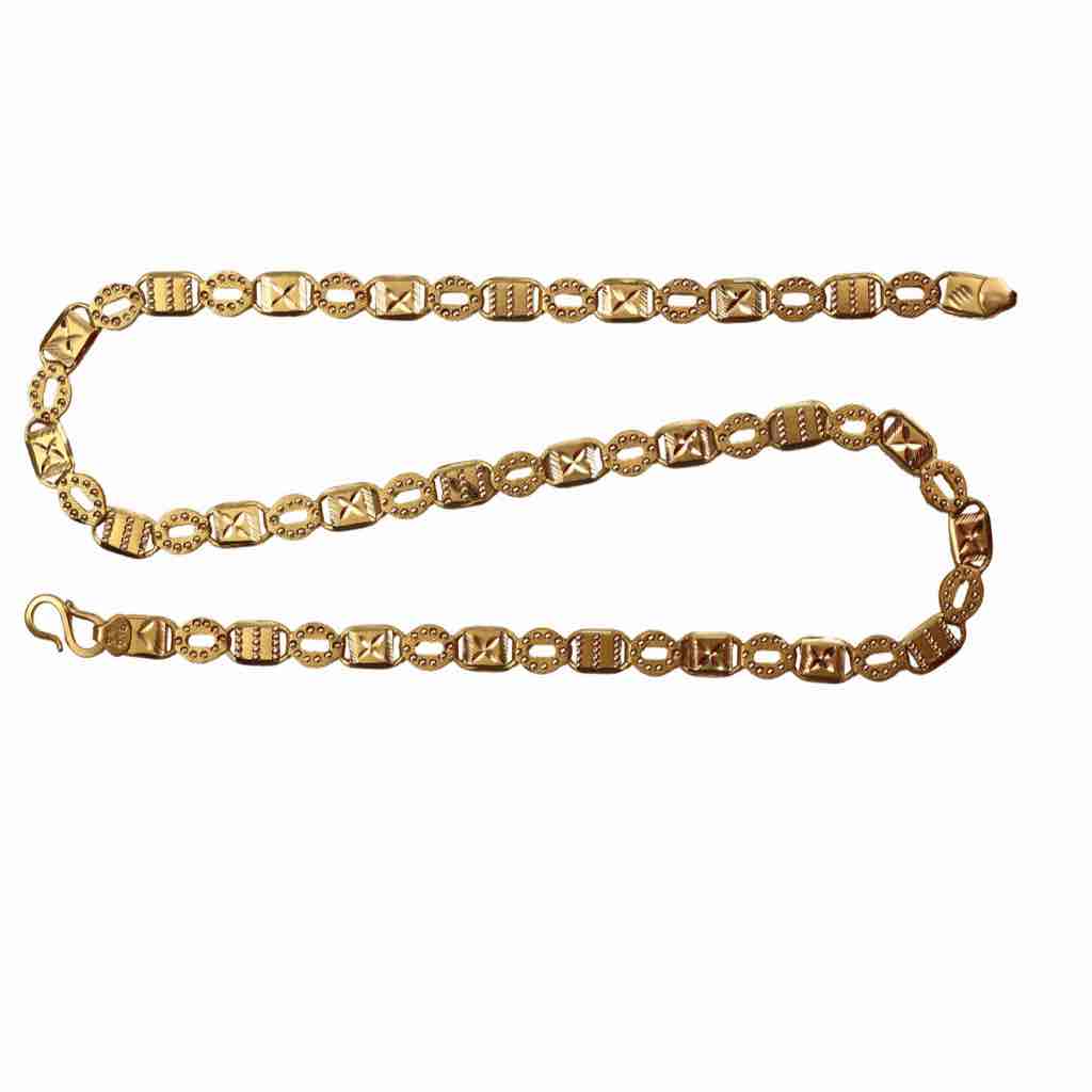 22KT Indo Hollow Gold Chain