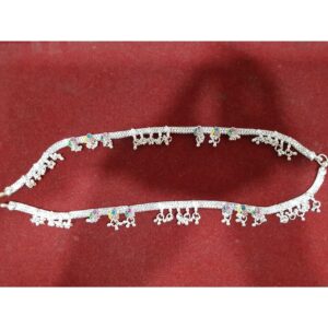 Fancy Silver Payal