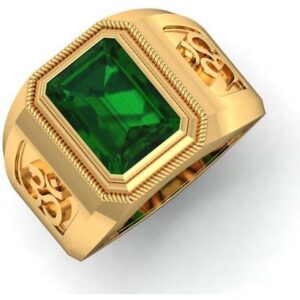 Gold Attractive Stone Ring
