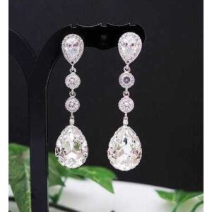 Diamond Attractive Stone Earrings