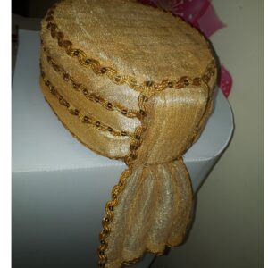 925 Silver Gold plated Turban