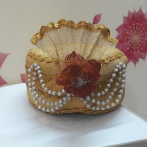 925 Silver Gold plated Turban