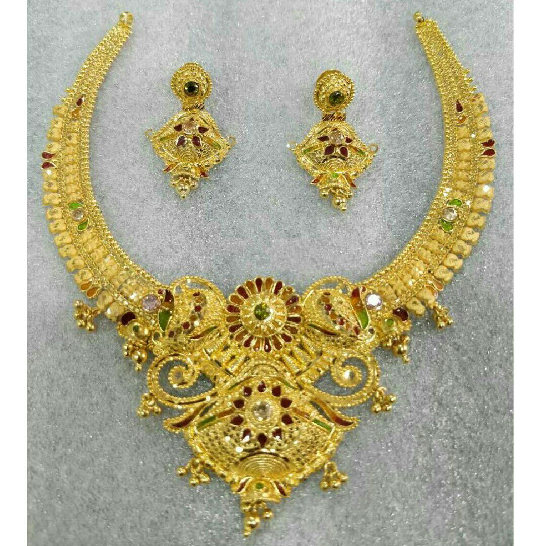 22K / 916 Gold Ladies Attractive Necklace Set