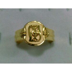 22K / 916 Gold Gents Designer Ring