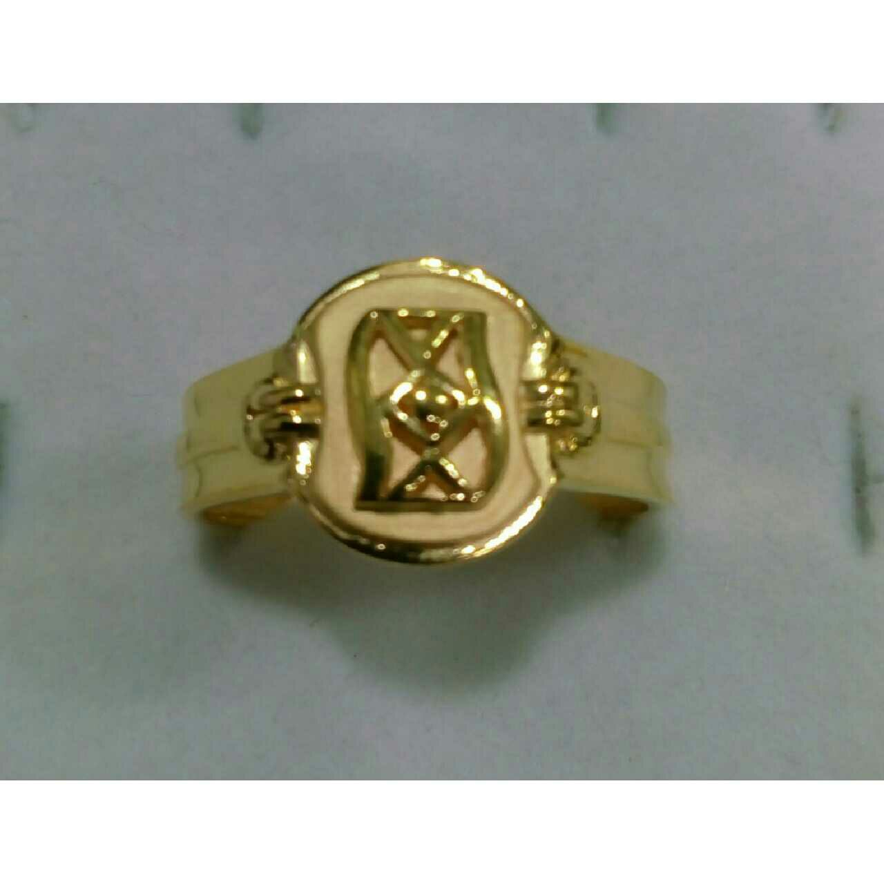 22K / 916 Gold Gents Designer Ring