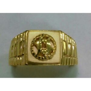 22KT Gold Gents indian Designer Ring