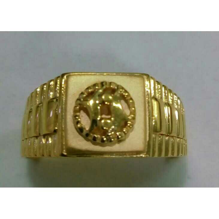 22KT Gold Gents indian Designer Ring