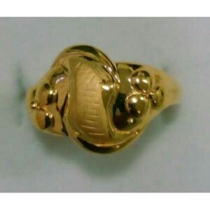 22K / 916 Gold Gents Attractive Classic CZ Ring