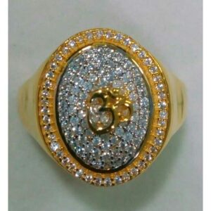 22K Attractive Gold Modern Ring