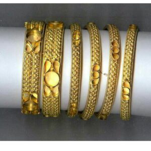 22K / 916 gold Ladies Indian Bangles set