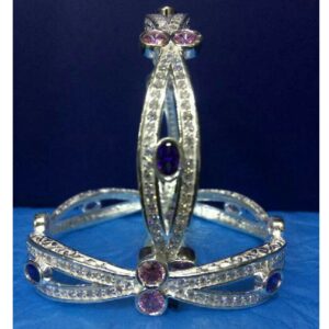Silver Stylish Ladies Bangadi