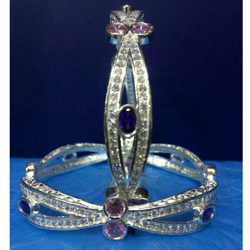 Silver Stylish Ladies Bangadi