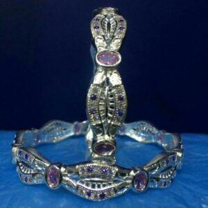 Silver Stylish Ladies Bangadi