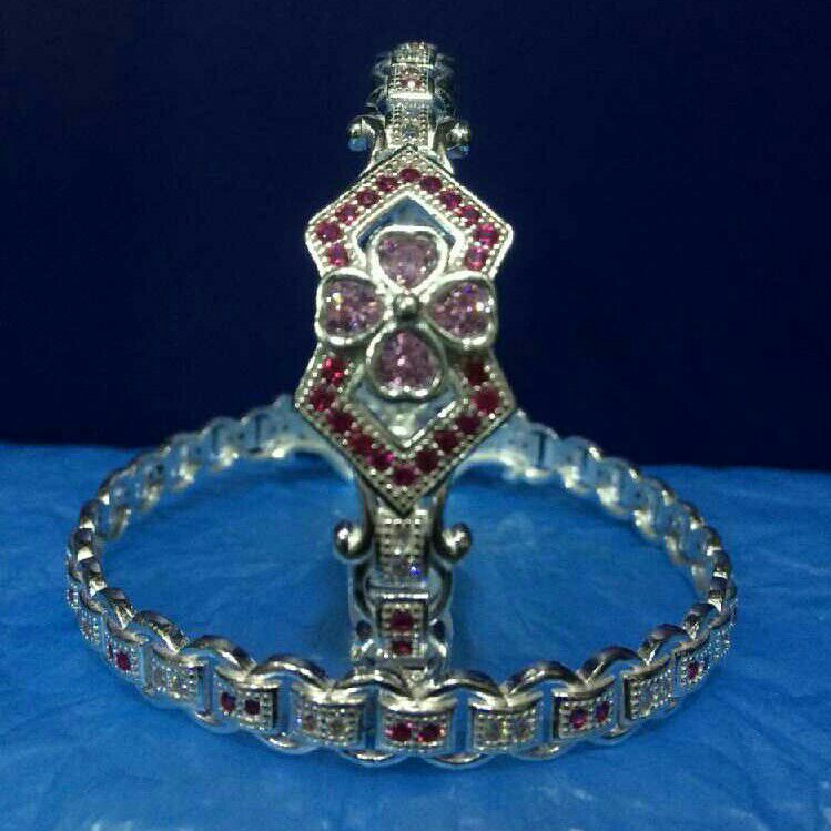 Silver  Attractive  Bangles