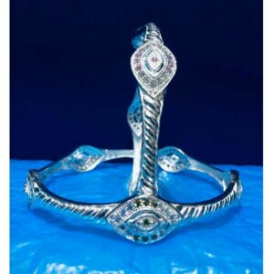 Silver Fancy Micro Bangles