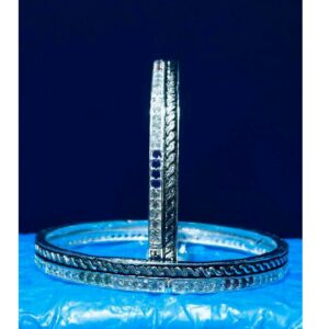 Silver Attractive  Micro Bangles