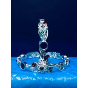Silver Attractive  Bangle