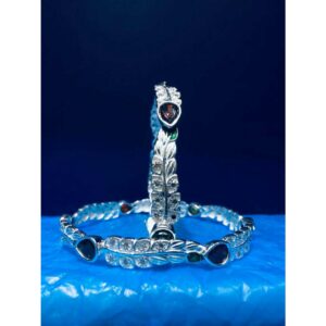 Silver Micro Fancy Bangles