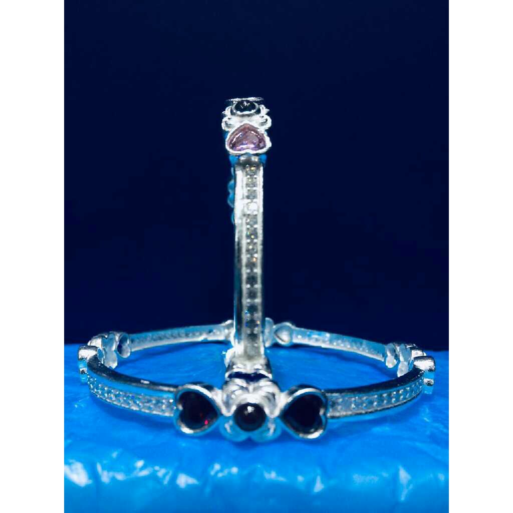 Silver Fancy Bangles
